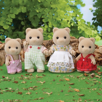 Sylvanian Families Honey Bear Family