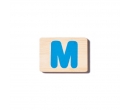 EverEarth Bamboo Name Train Letter M
