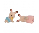 Sylvanian Families Chocolate Rabbit Twins