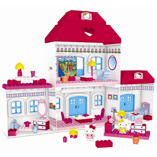 Mega Bloks Hello Kitty Beach House : : Toys