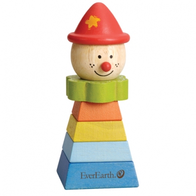 Everearth Stacking Clown Red Hat