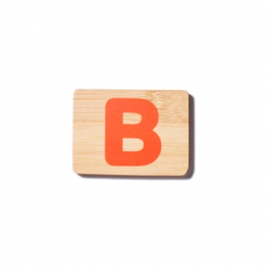 EverEarth Bamboo Name Train Letter B