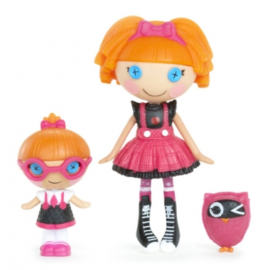 Mini Lalaloopsy Sisters Bea Spells A Lot &amp; Specs Read A Lot