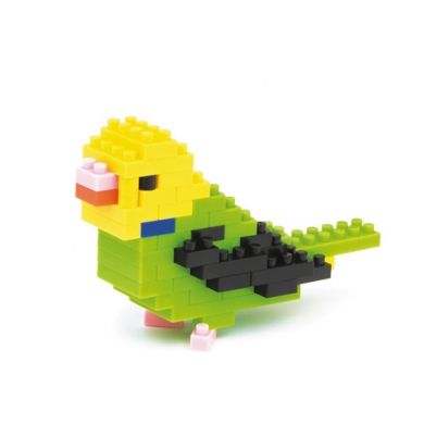 Nanoblock Budgerigar Green Opaline