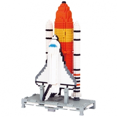 Nanoblock Space Center Deluxe Edition