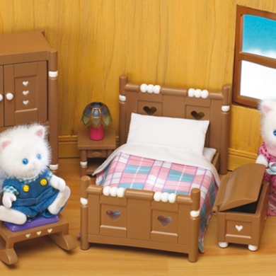 Sylvanian families master bedroom furniture set online