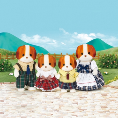 Sylvanian Families Chiffon Dog Family