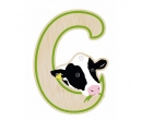EverEarth Bamboo Letter C for Cow