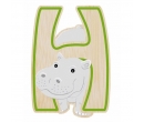EverEarth Bamboo Letter H for Hippo