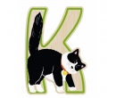 EverEarth Bamboo Letter K for Kitten