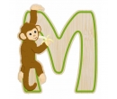 EverEarth Bamboo Letter M for Monkey