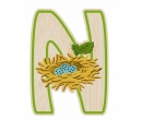 EverEarth Bamboo Letter N for Nest