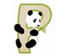 EverEarth Bamboo Letter P for Panda