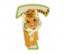 EverEarth Bamboo Letter T for Tiger