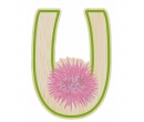 EverEarth Bamboo Letter U for Urchin