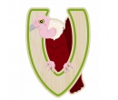 EverEarth Bamboo Letter V for Vulture