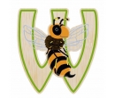 EverEarth Bamboo Letter W for Wasp