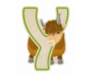 EverEarth Bamboo Letter Y for Yak