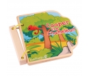 EverEarth Wooden Book Cooper the Chameleon