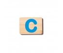 EverEarth Bamboo Name Train Letter C