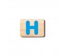 EverEarth Bamboo Name Train Letter H
