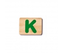 EverEarth Bamboo Name Train Letter K