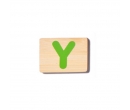 EverEarth Bamboo Name Train Letter Y