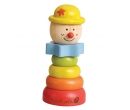 Everearth Stacking Clown Yellow Hat