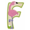 EverEarth Bamboo Letter F for Flamingo