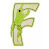 EverEarth Bamboo Letter F for Frog