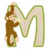EverEarth Bamboo Letter M for Monkey