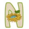 EverEarth Bamboo Letter N for Nest