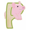 EverEarth Bamboo Letter P for Pig