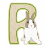 EverEarth Bamboo Letter R for Rabbit