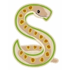EverEarth Bamboo Letter S for Snake