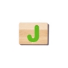 EverEarth Bamboo Name Train Letter J