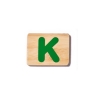 EverEarth Bamboo Name Train Letter K