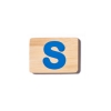 EverEarth Bamboo Name Train Letter S