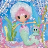 Lalaloopsy Bubbly Mermaid Pearly Seafoam